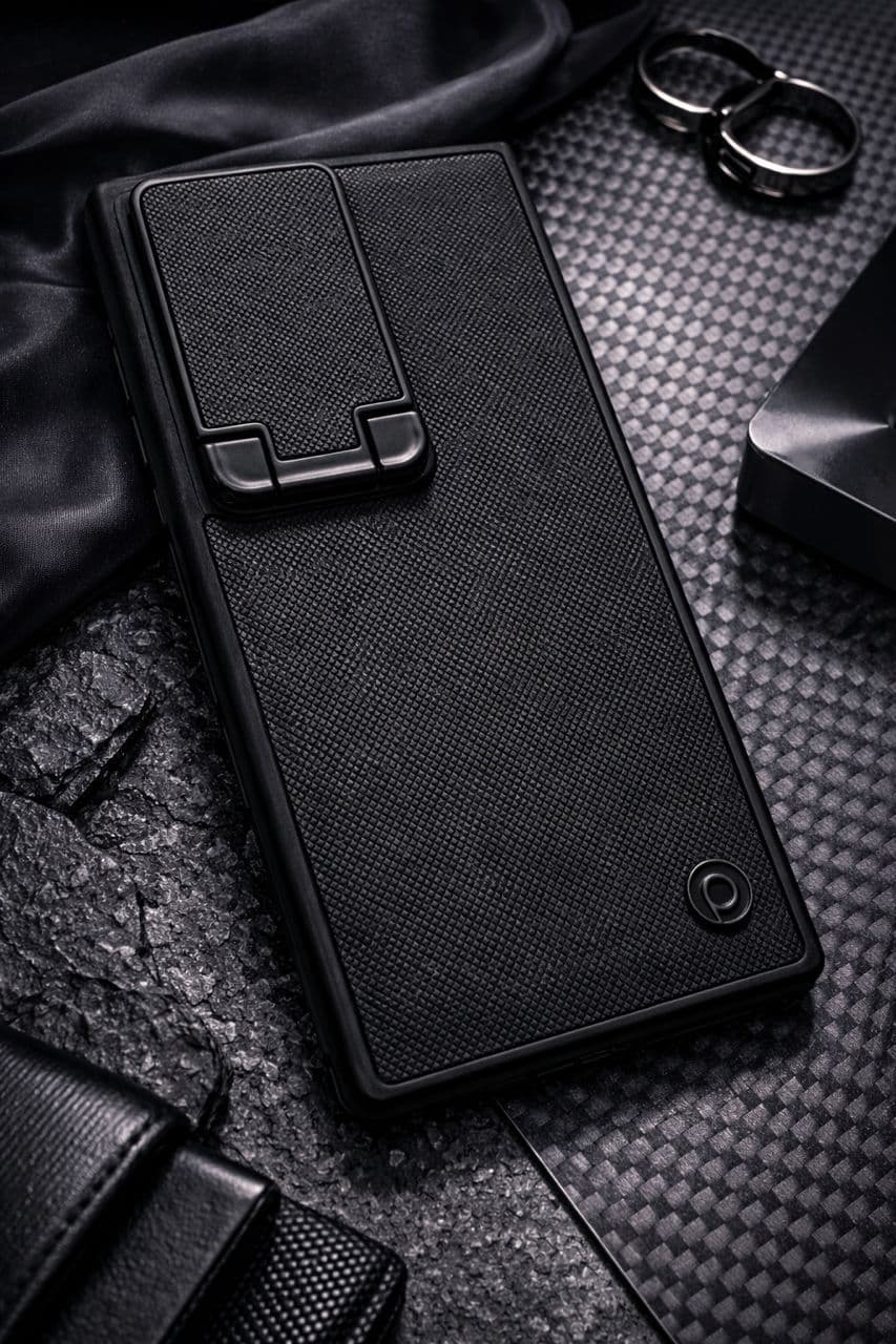 Coque Blindée CamShield Pro — Édition Texture Carbone Tactile — Samsung | SILVIO STORE
