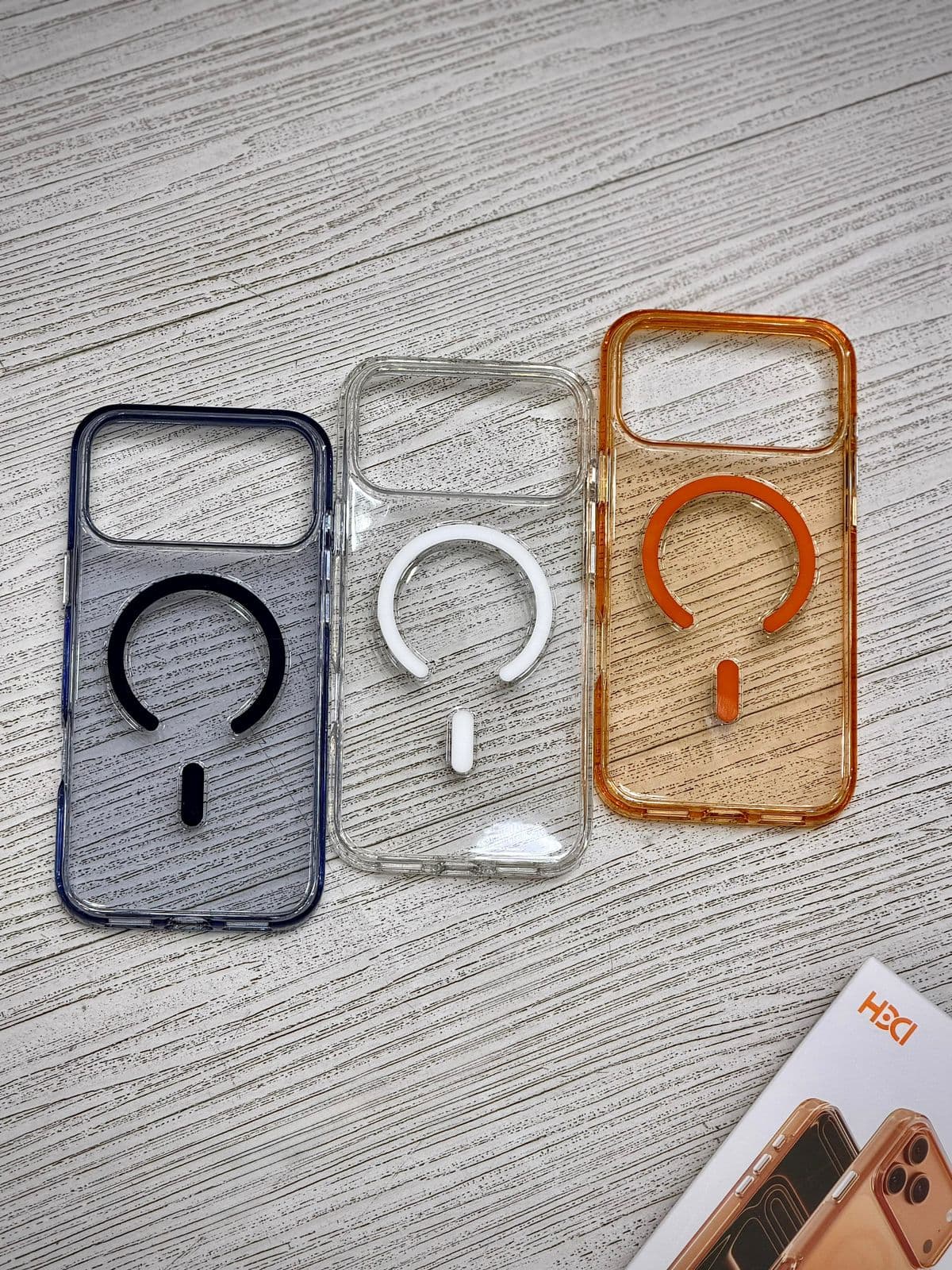 Coque Translucide Crystal MagSafe — Série Éclat Coloré