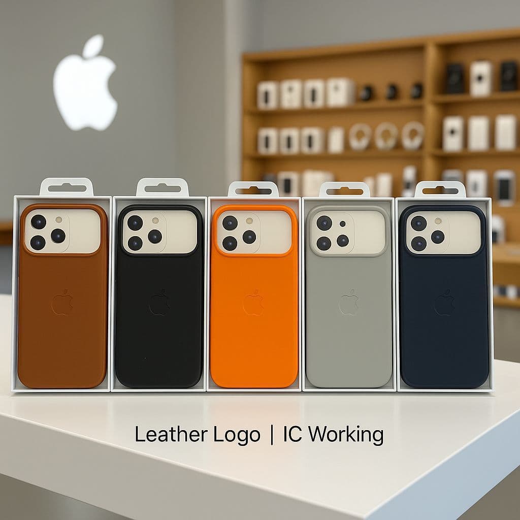 LEATHER LOGO MAGSAFE — Apple | SILVIO STORE